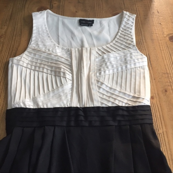 Max And Cleo Black & Cream Cocktail Dress! - Picture 2 of 6